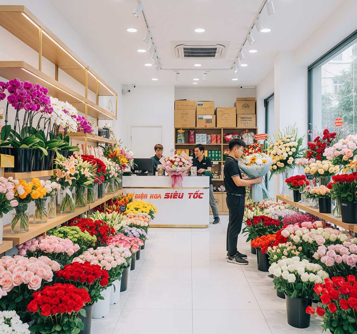 Điện Hoa Siêu Tốc thể hiện trách nhiệm và sự minh bạch của thương hiệu cao