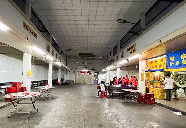 Không gian bên trong nhà tang lễ An Bình