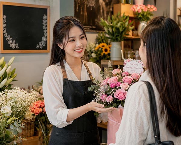 Tư vấn chọn mẫu hoa