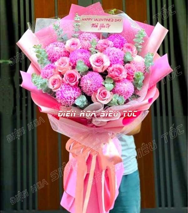 Hoa sinh nhật tặng vợ