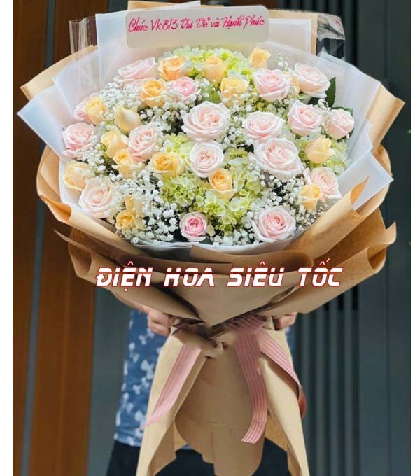 Hoa sinh nhật tặng bạn bè