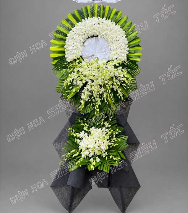Hoa tang của Điện Hoa Siêu Tốc trang nghiêm, thanh tịnh