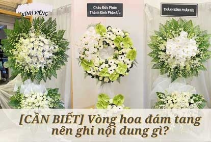 Cách ghi nội dung chia buồn phúng viếng